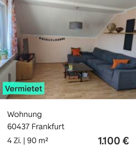 Vermietung einer Wohnung eines Mehrfamilienhauses in Bad Homburg vom Immobilienmakler Thomas Kreiner in Bad Homburg